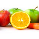 Healthy fruits and vegetables. 