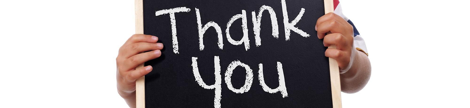 Thank You Nexus Donors Banner