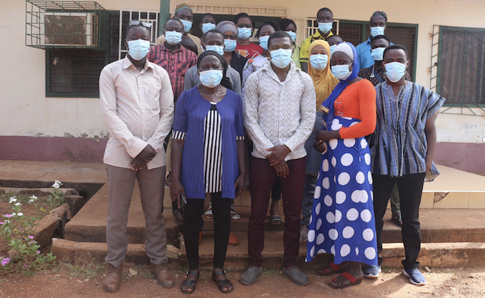 Ghana-based pilot study team.